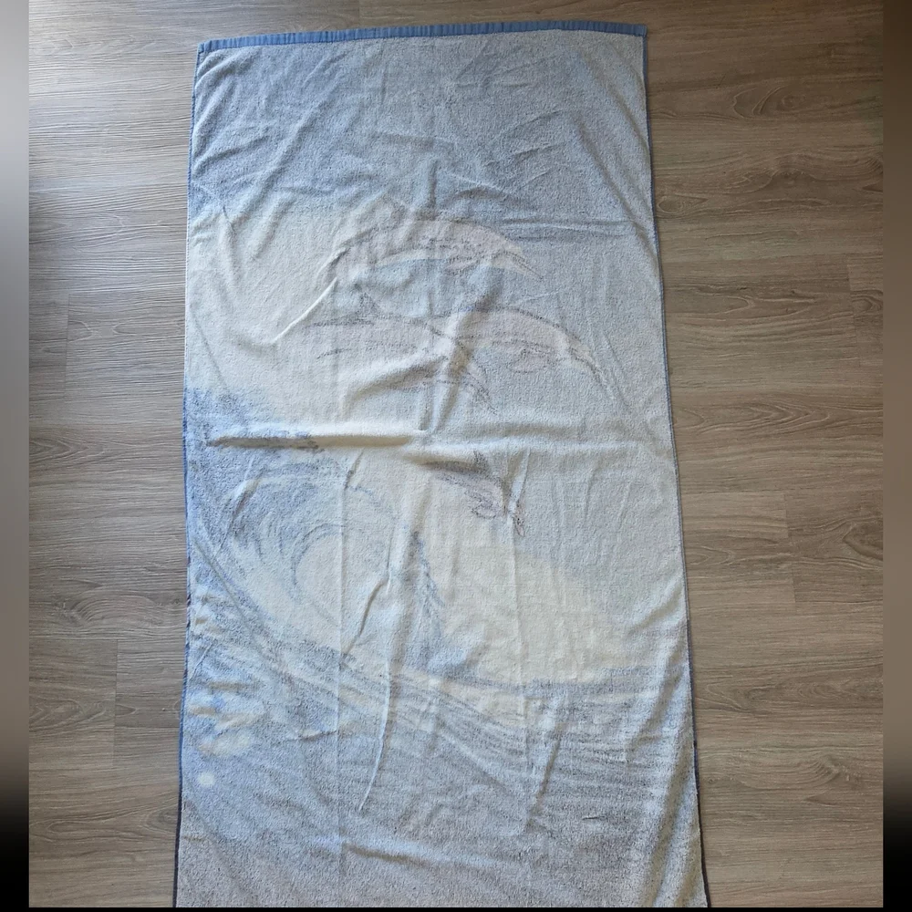 Vintage Dolphin Beach Towel 56